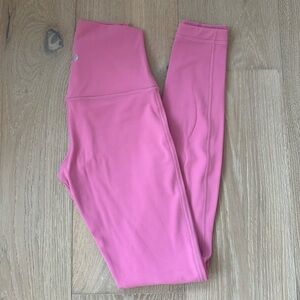 lululemon pink blossom leggings
